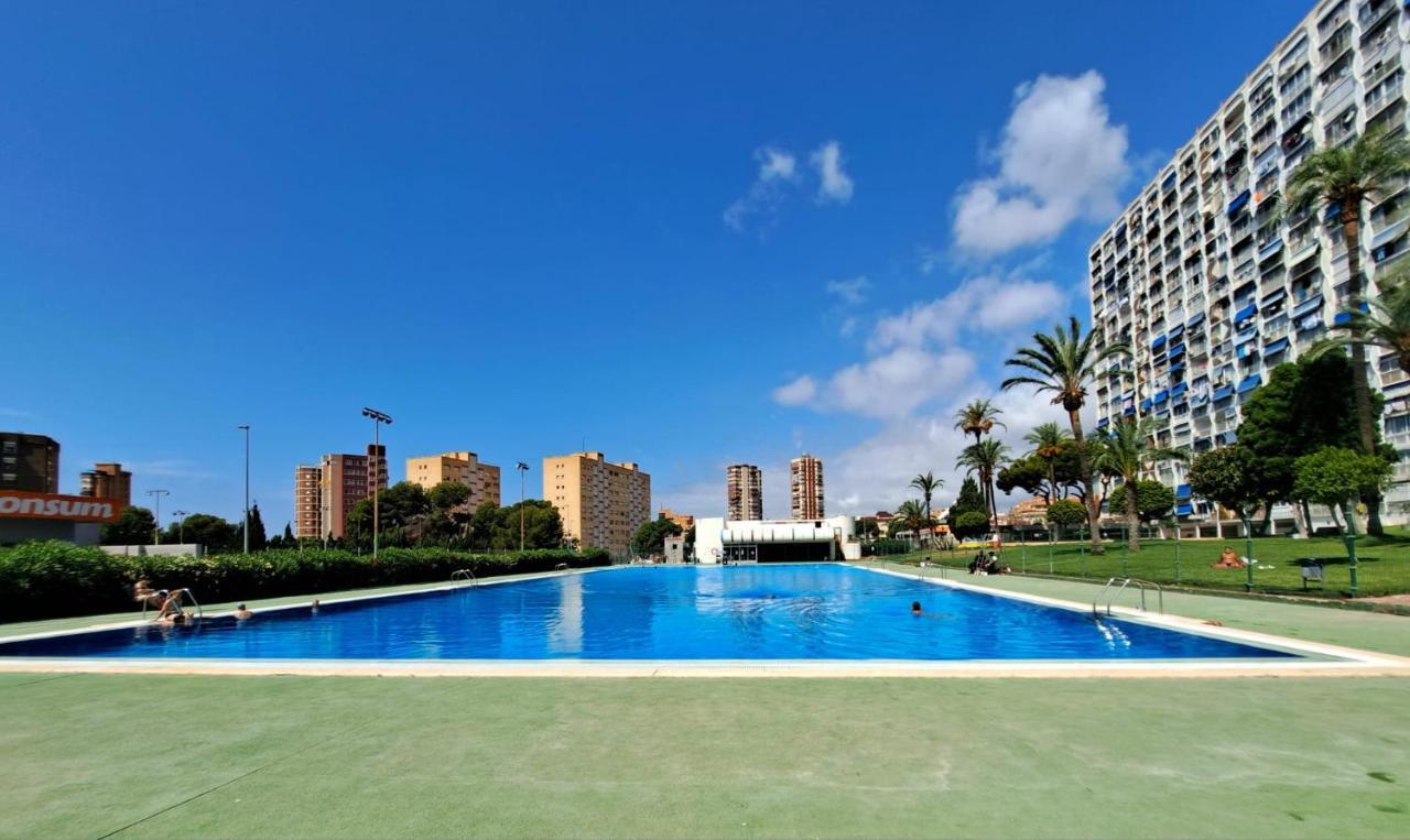 Comfortable Studio With Sea View Leilighet Benidorm Eksteriør bilde