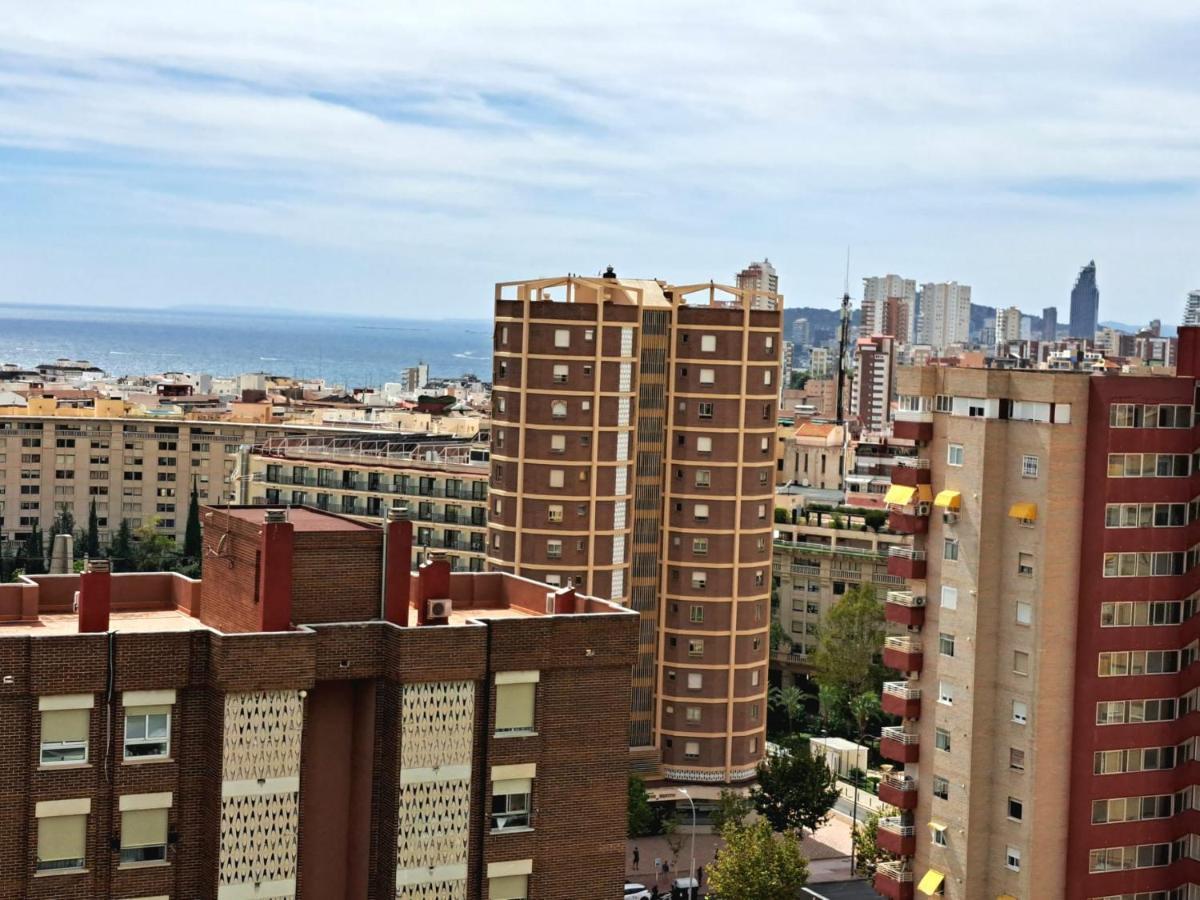 Comfortable Studio With Sea View Leilighet Benidorm Eksteriør bilde